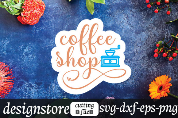Coffee Shop Stickers Graphics and Crafts Review