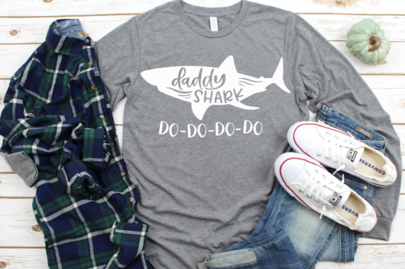 Daddy Shark Do-Do-Do-Do Svg Graphics for Crafts