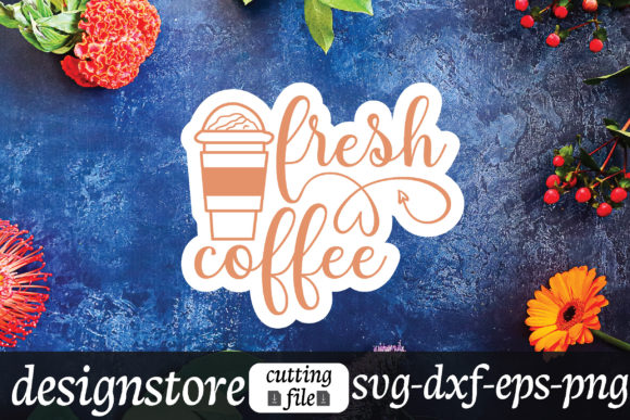 Fresh Coffee Stickers Graphics and Crafts Review