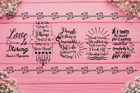 Funny Designs Bundle for Graphics and Crafts