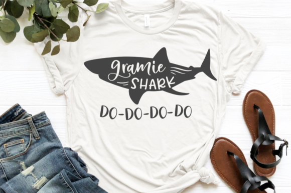 Gramie Shark Do-Do-Do-Do Svg Graphics for Crafts