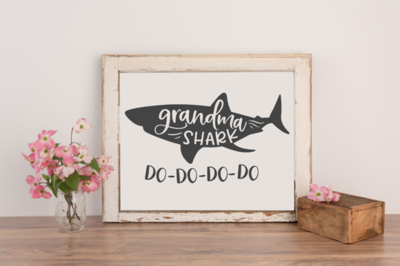 Grandma Shark Do-Do-Do-Do Svg: A Graphic Design Asset Review