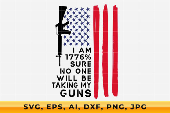 I Am 1776 4th of July Svg Graphics for Crafts