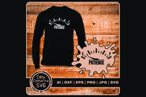 Patience Empty Fuel Gauge: A Crafts and Graphics Review for Sellers