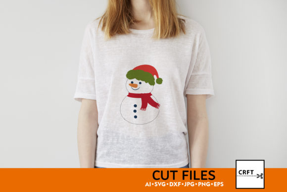 Sublimation SVG Files SNOWMAN Free for Graphics and Crafts